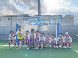 malva U-10 フットサルカップ　優勝(2023年11月)